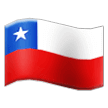 Bandera de Chile Emoji Samsung