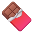 🍫 Плитка шоколада Эмодзи на телефонах Samsung