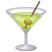 🍸 Copo de cocktail Emoji nos Samsung