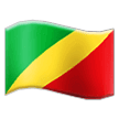 Bandeira da República do Congo Emoji Samsung
