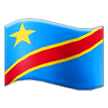 Bandiera della Repubblica Democratica del Congo Emoji Samsung
