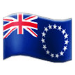 Flagge der Cookinseln Emoji Samsung