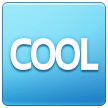 🆒 Simbolo con parola inglese “Cool” Emoji su Samsung