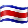 Флаг Коста-Рики Эмодзи на телефонах Samsung