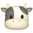 Cara de vaca Emoji Samsung