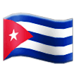 Flag: Cuba Emoji on Samsung Phones