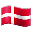 Bendera Denmark on Samsung