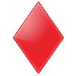 Diamante de baraja de cartas Emoji Samsung