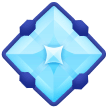 Diamond With A Dot Emoji on Samsung Phones