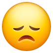 Cara de decepción Emoji Samsung