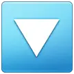 Triângulo a apontar para baixo Emoji Samsung
