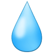 Droplet Emoji on Samsung Phones