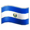 Bandera de El Salvador Emoji Samsung