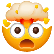 🤯 Faccina con testa che esplode Emoji su Samsung