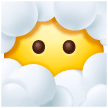 😶‍🌫️ Faccia Tra Le Nuvole Emoji su Samsung