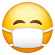 😷 Faccina con mascherina Emoji su Samsung