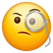 🧐 Gesicht mit einem Monokel Emoji auf Samsung