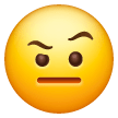 Gesicht mit hochgezogener Augenbraue Emoji Samsung