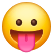 Face With Tongue Emoji on Samsung Phones