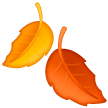 Herabgefallene Blätter Emoji Samsung