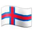 Bandera de las Islas Feroe Emoji Samsung