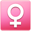 Símbolo De Feminino Emoji Samsung