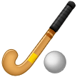 🏑 Stick y pelota de hockey sobre hierba Emoji en Samsung