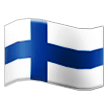 Flag: Finland on Samsung