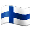 Flagge von Finnland on Samsung