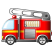 Camion de pompiers Émoji Samsung