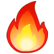Fire Emoji on Samsung Phones