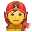 🧑‍🚒 Feuerwehrmann(in) Emoji auf Samsung