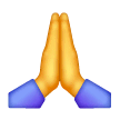 🙏 Manos con las palmas juntas Emoji en Samsung
