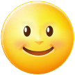 Luna piena con volto Emoji Samsung