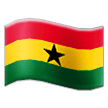 Flagge von Ghana Emoji Samsung
