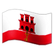 Bandera de Gibraltar Emoji Samsung