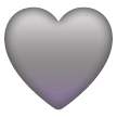 🩶 Grey Heart Emoji on Samsung Phones