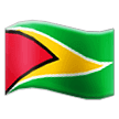 Flagge von Guyana Emoji Samsung