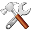 Hammer und Schraubenschlüssel Emoji Samsung