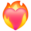 ❤️‍🔥 Coração Em Chamas Emoji nos Samsung