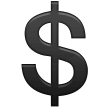 💲 Símbolo de Dolar Emoji en Samsung