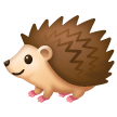 Hedgehog Emoji on Samsung Phones