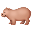Hippopotamus Emoji on Samsung Phones