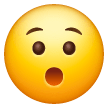 Hushed Face Emoji on Samsung Phones