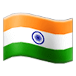 Флаг Индии Эмодзи на телефонах Samsung