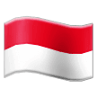 इंडोनेशिया का झंडा on Samsung