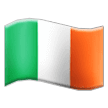 Bandeira da Irlanda Emoji Samsung