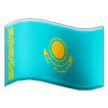 कज़ाखस्तान का झंडा on Samsung