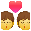 💏 Sich küssendes Paar Emoji auf Samsung