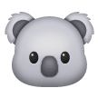 🐨 Muso di koala Emoji su Samsung